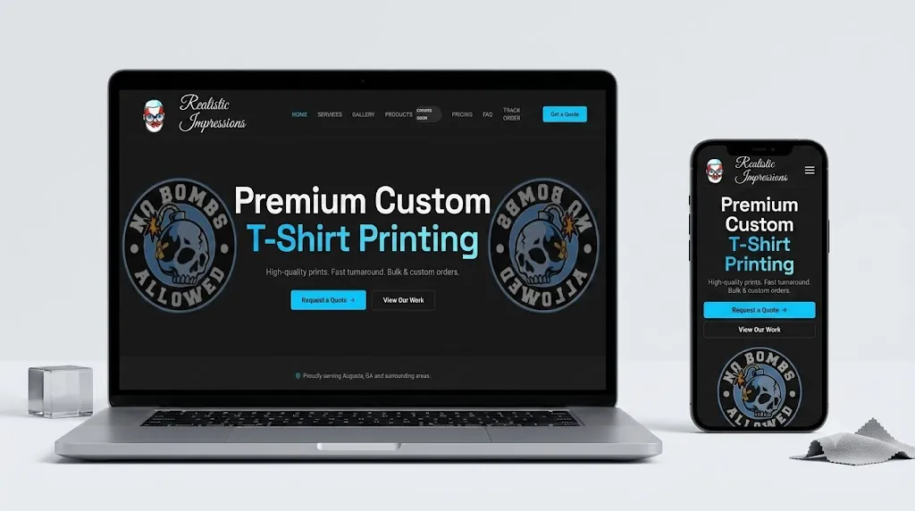 Realistic Impressions website