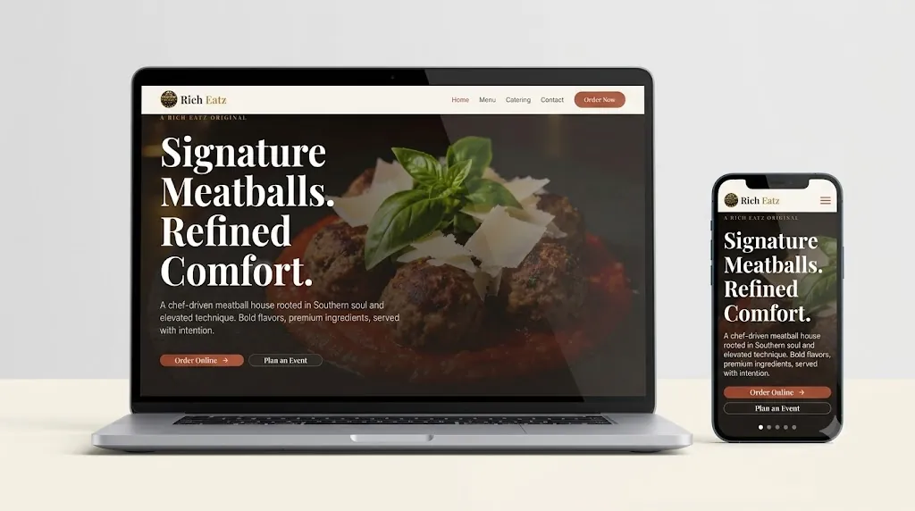 Rich Eatz website